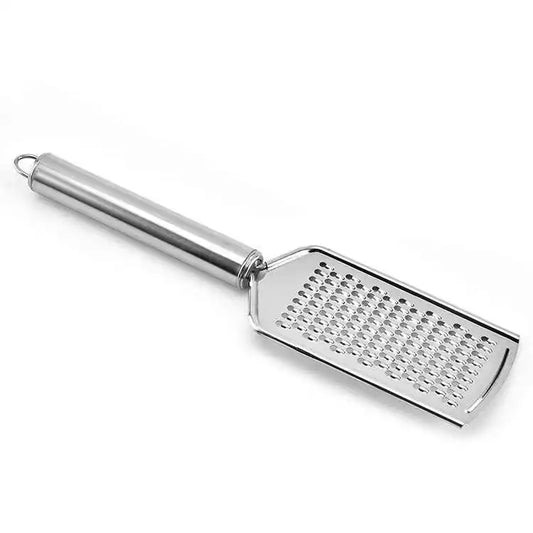 Küchenreibe Fein für Zitrusfrüchte, Hartkäse, Ingwer, Schokolade & Muskat aus der Master-Serie mit Walnussholzgriff und Edelstahlklingen