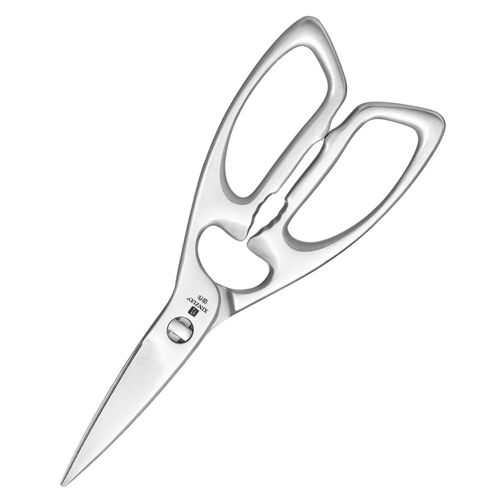 Küchenschere, Japanische Kitchen Scissors, Multifunktionale Geflügelschere, Spülmaschinenfest, für Fleisch, Fisch, Huhn, Meeresfrüchte