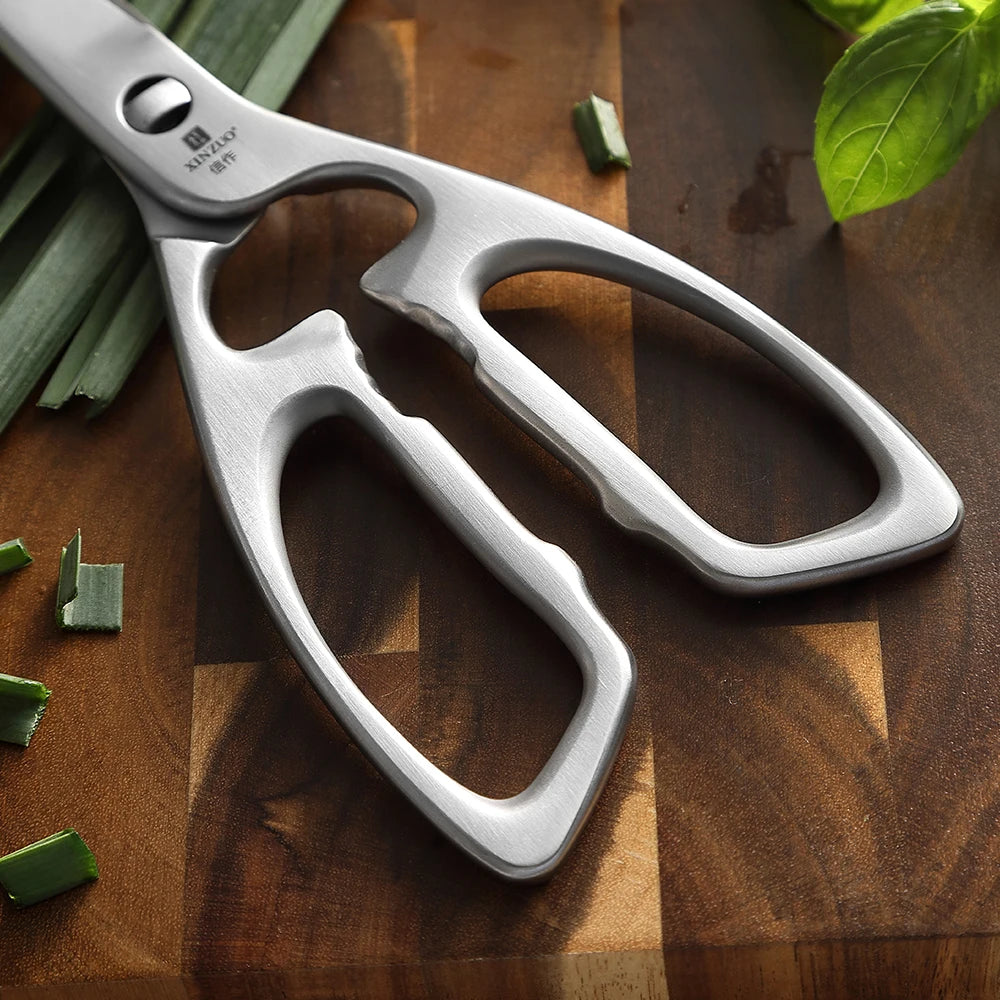 Küchenschere, Japanische Kitchen Scissors, Multifunktionale Geflügelschere, Spülmaschinenfest, für Fleisch, Fisch, Huhn, Meeresfrüchte