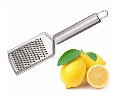 Küchenreibe Fein für Zitrusfrüchte, Hartkäse, Ingwer, Schokolade & Muskat aus der Master-Serie mit Walnussholzgriff und Edelstahlklingen